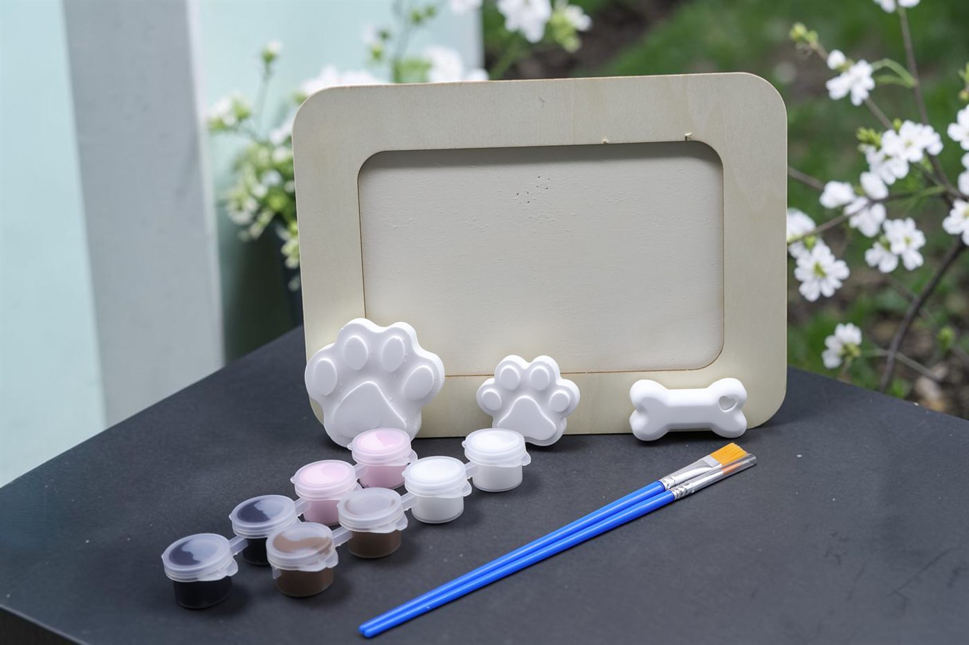 Dog Print Picture Frame