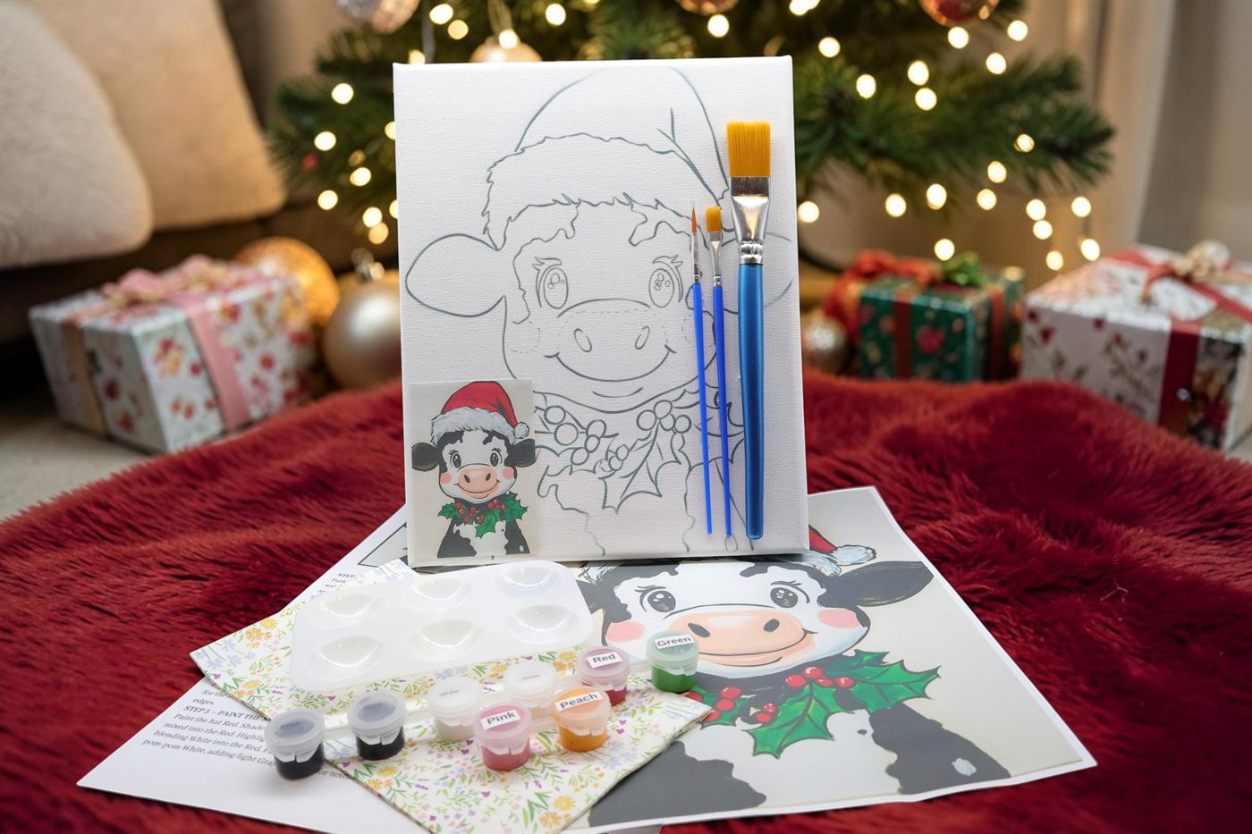 Mistletoe painting kit