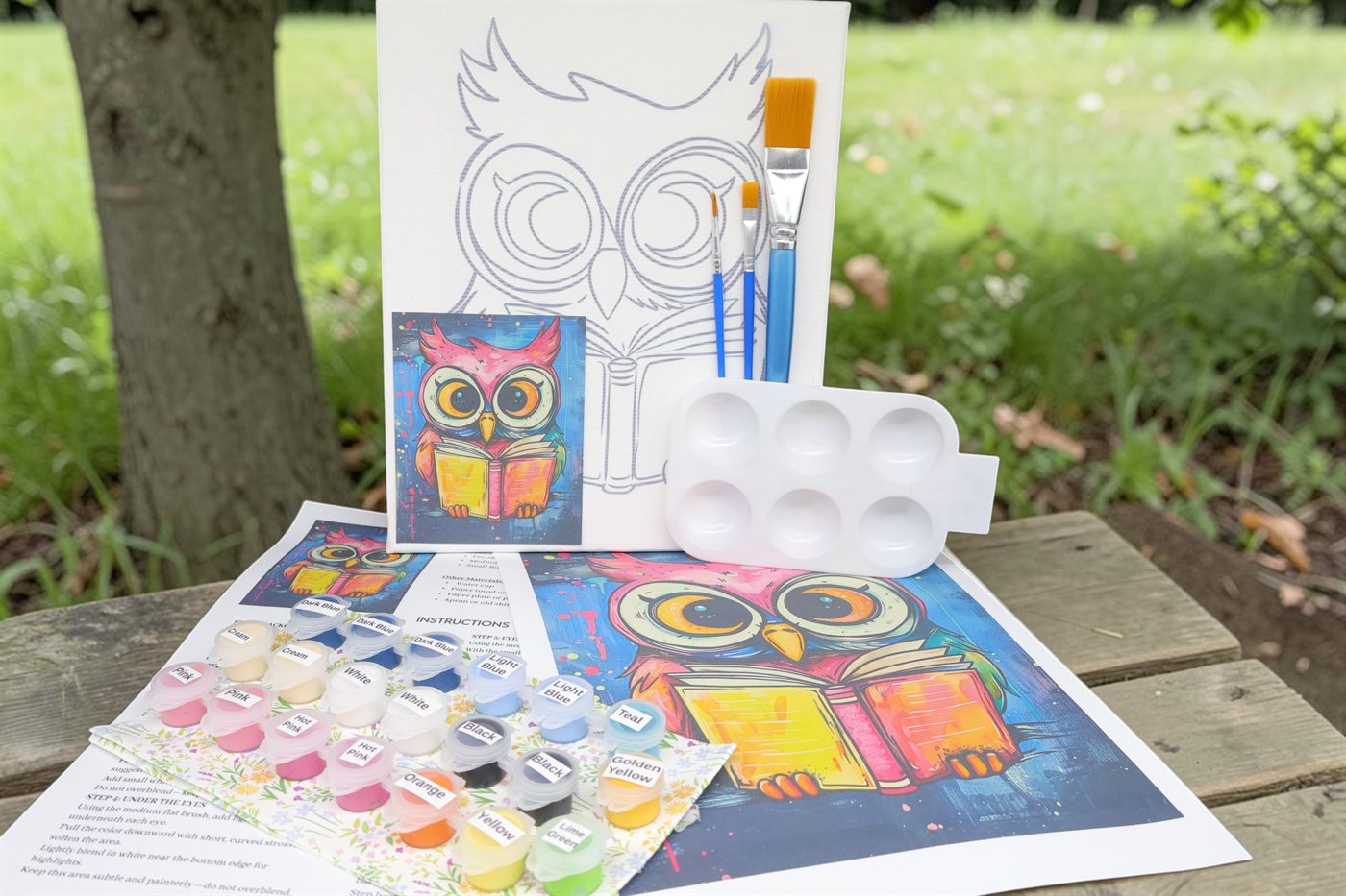 Owl Painting Kit