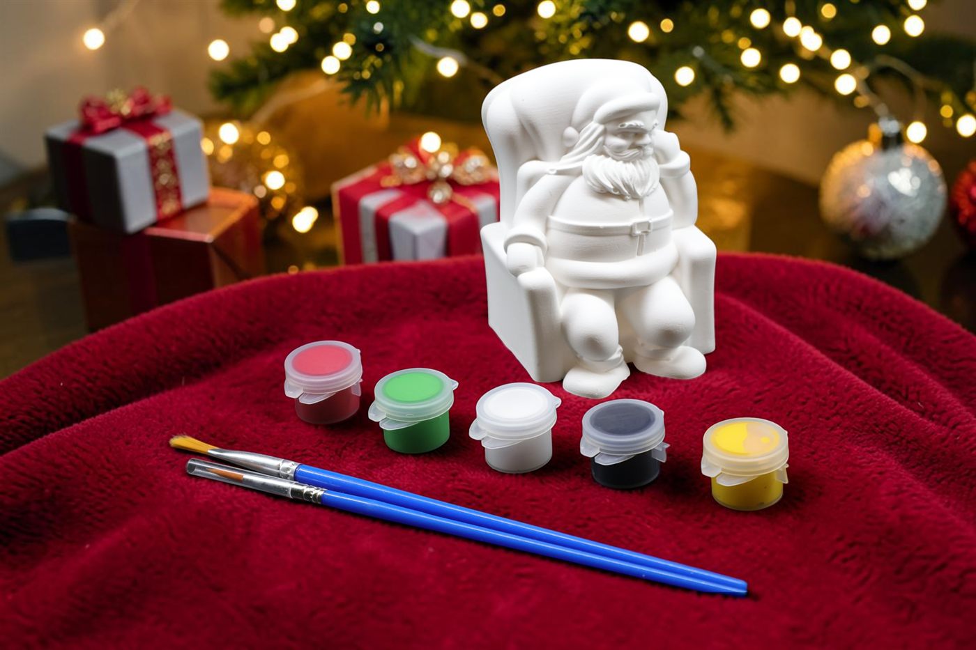 Santa in a Chair